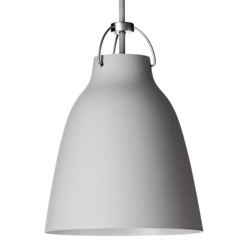 Caravaggio P1 – Matt grey25 + Grey cable - Fritz Hansen