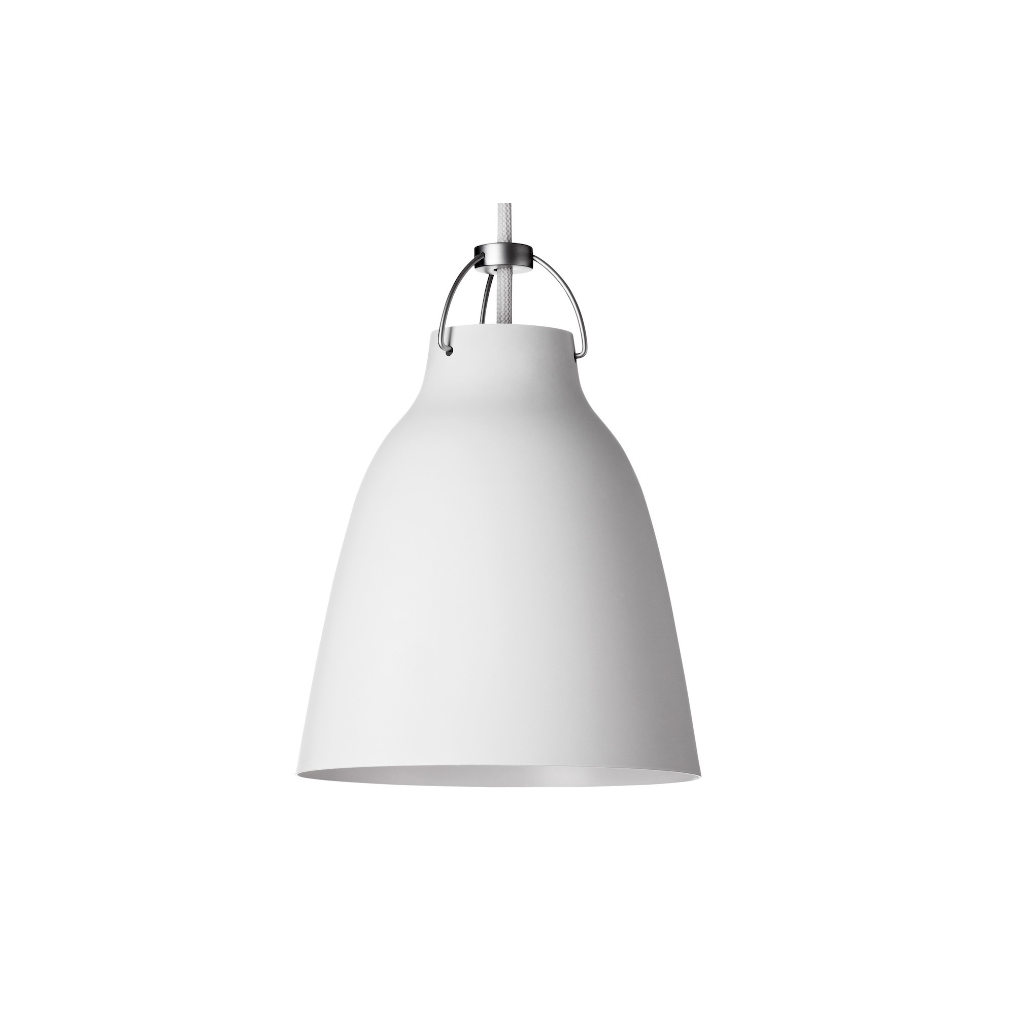 Caravaggio P1 – Matt white + White cable - Fritz Hansen