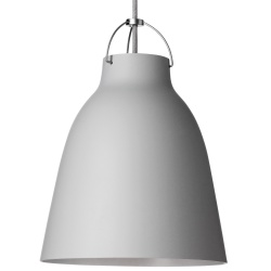 Caravaggio P2 – Matt grey25 + Grey cable - Fritz Hansen