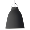 Caravaggio P2 – Matt black + Grey cable - Fritz Hansen