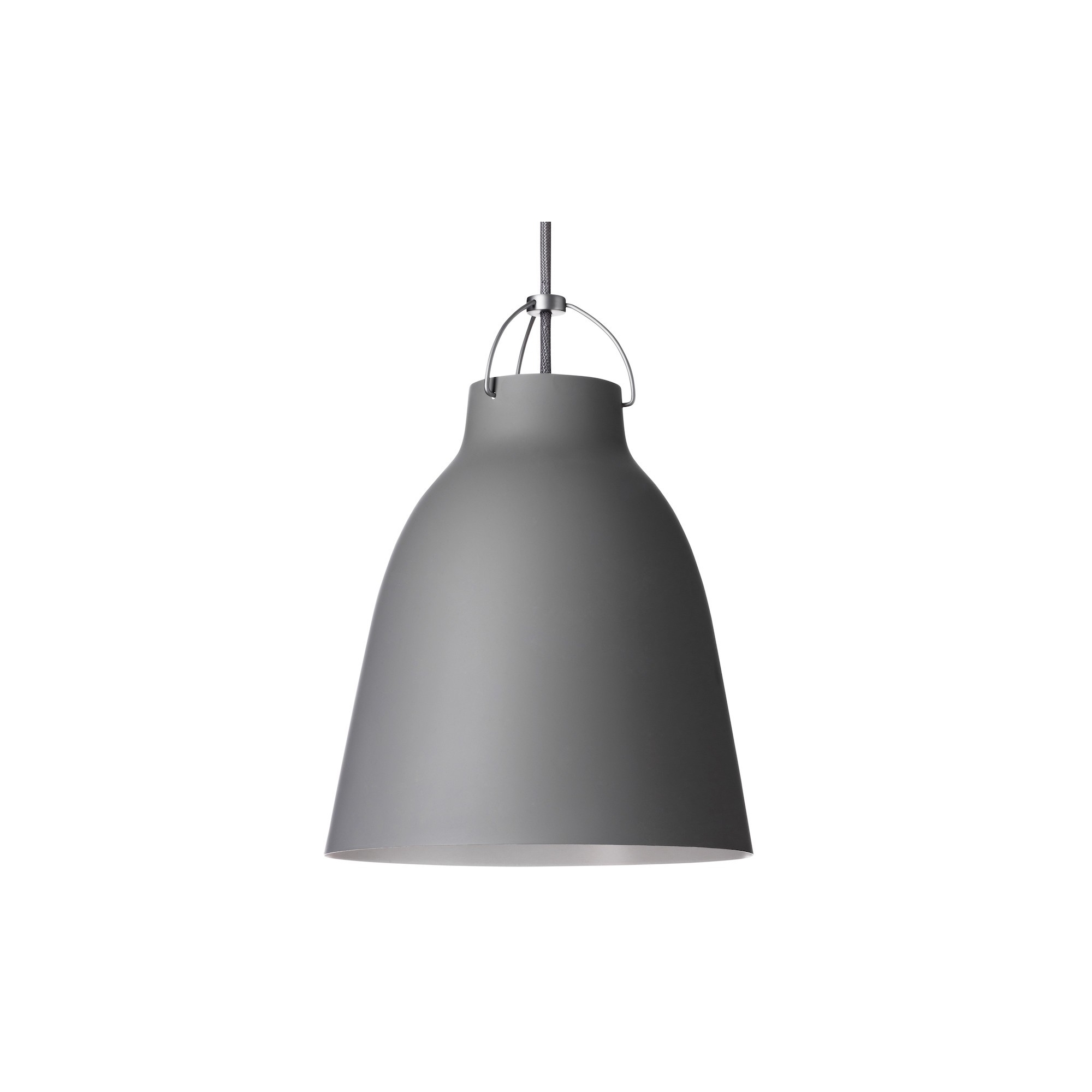 Caravaggio P2 – Matt grey45 + Grey cable - Fritz Hansen