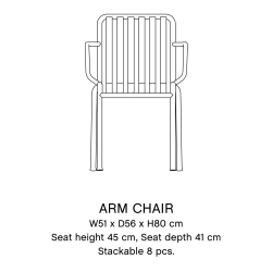 armchair - Palissade grey - HAY