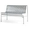 Dining bench without armrest - Palissade galvanised - HAY