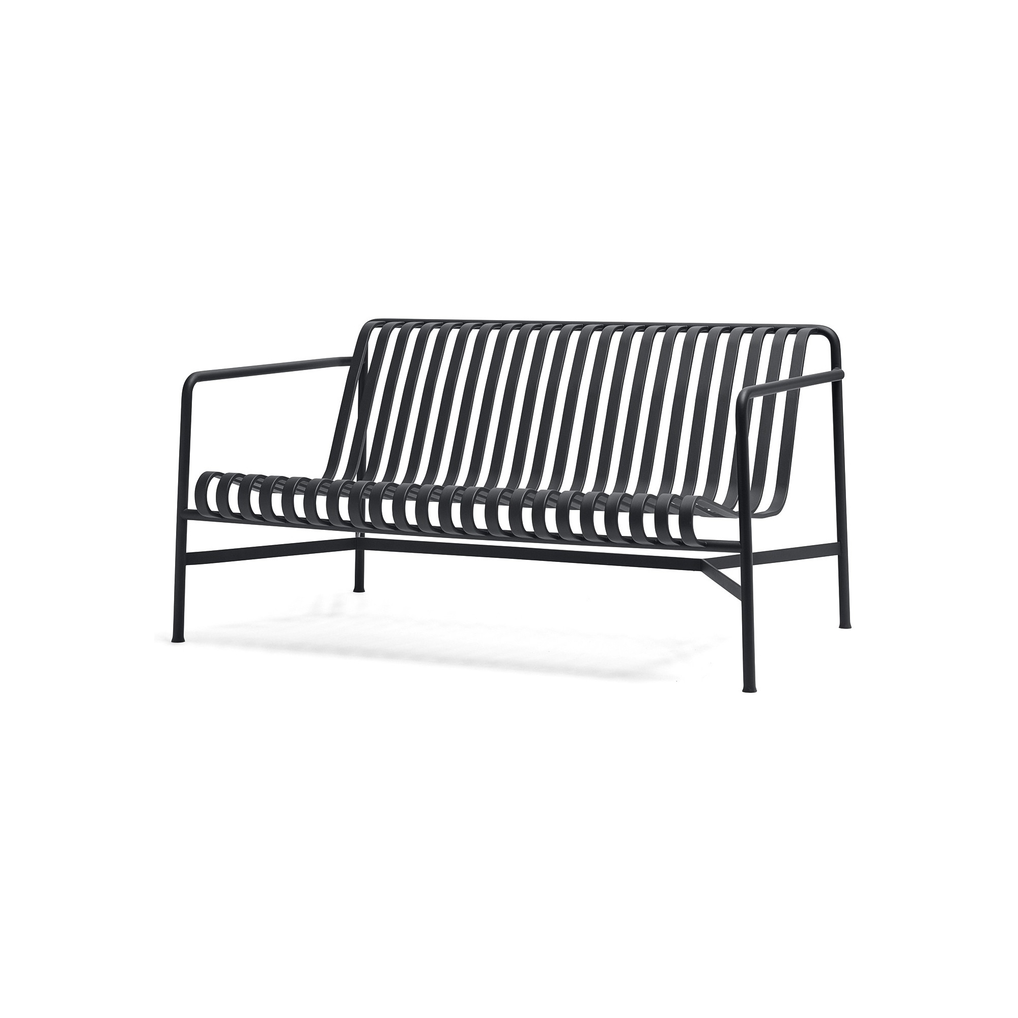 Lounge sofa - Palissade anthracite - HAY