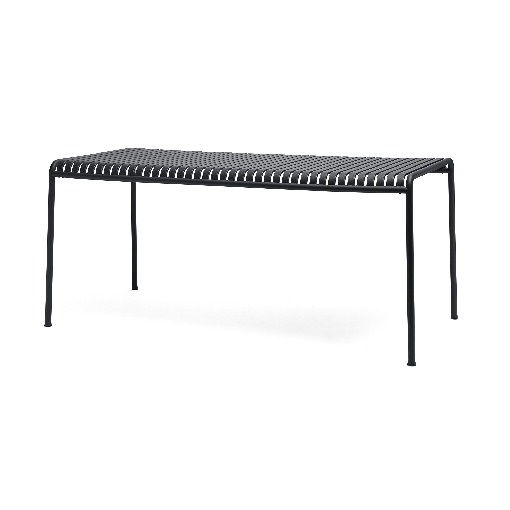 table 170 x 90 cm - Palissade anthracite - HAY