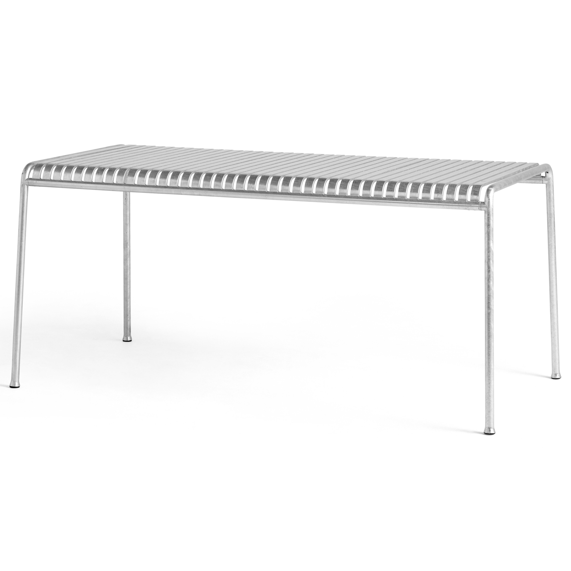 170 x 90 cm table - Palissade galvanised - HAY