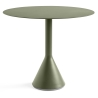 Ø90 cm cone table - Palissade olive - HAY