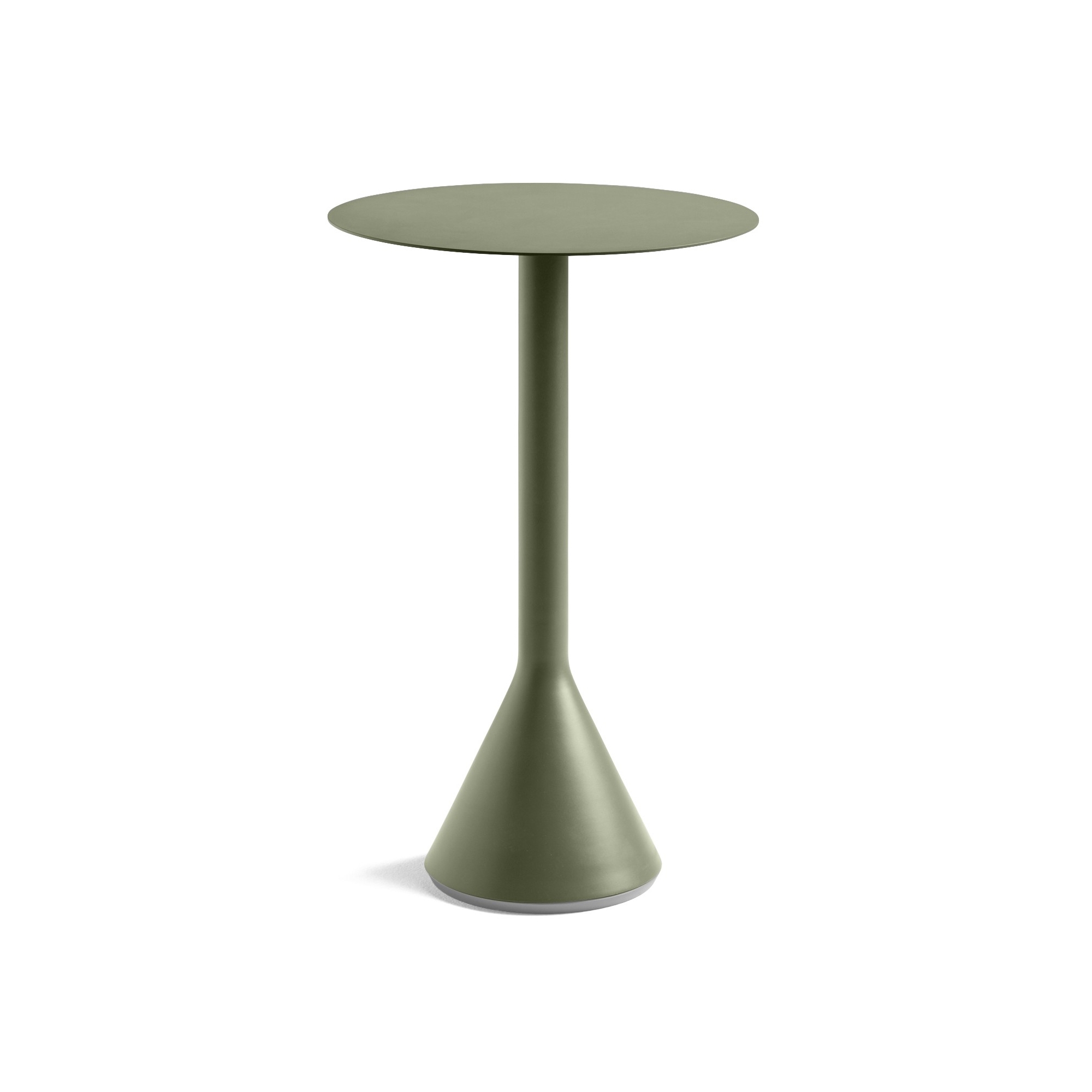 Ø60 x 105 cm cone high table - Palissade olive - HAY