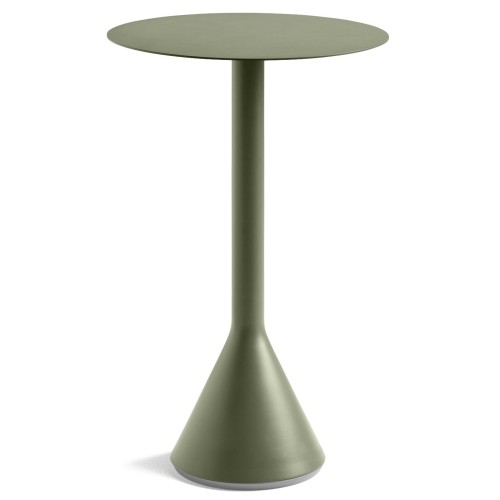 table haute cône Ø60 x 105 cm - Palissade olive - HAY