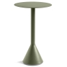 Ø60 x 105 cm cone high table - Palissade olive - HAY