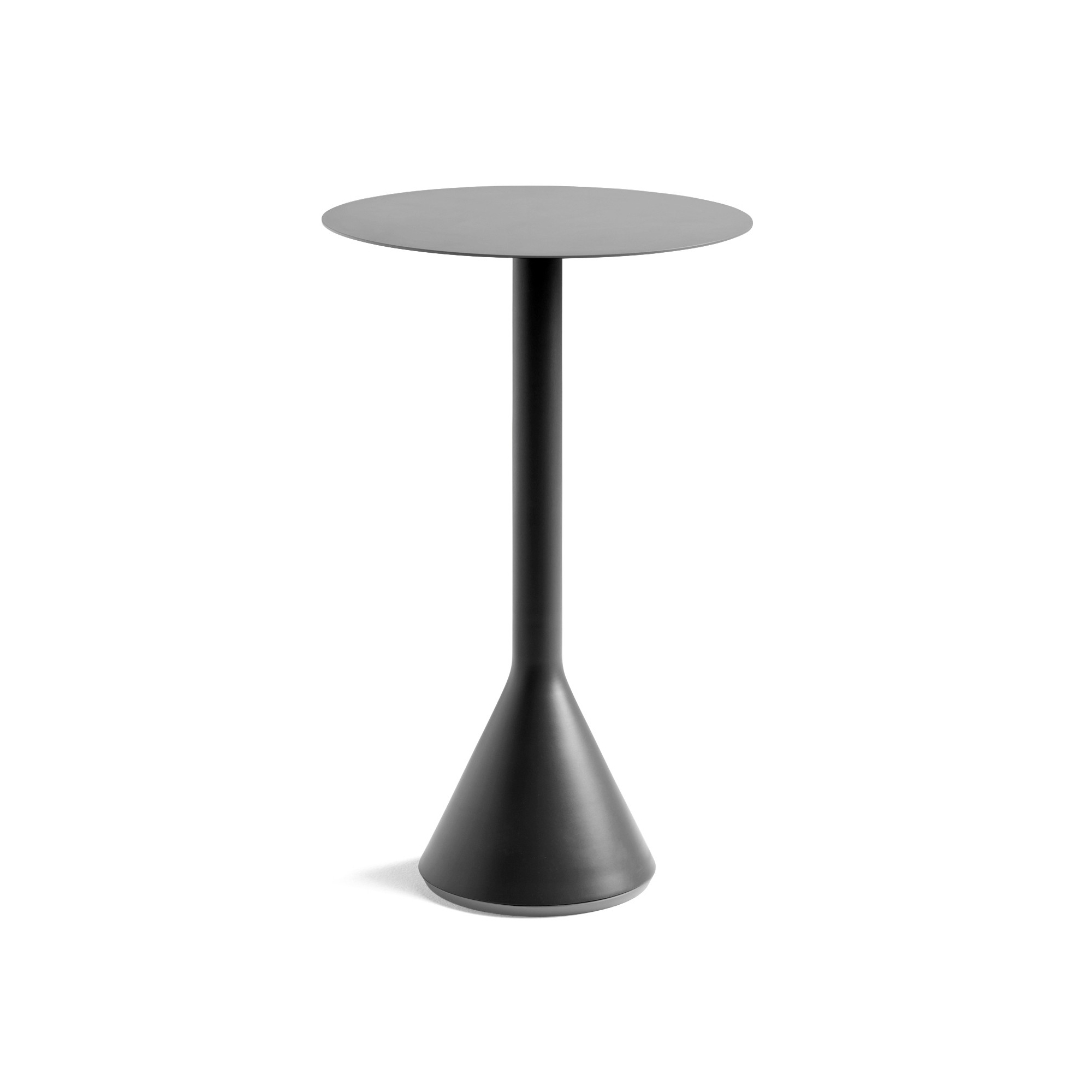 Ø60 x 105 cm cone high table - Palissade anthracite - HAY