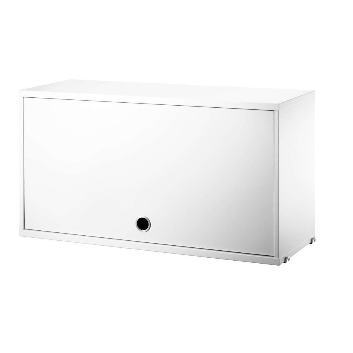 Cabinet flip door - white - W78xD30xH42 cm