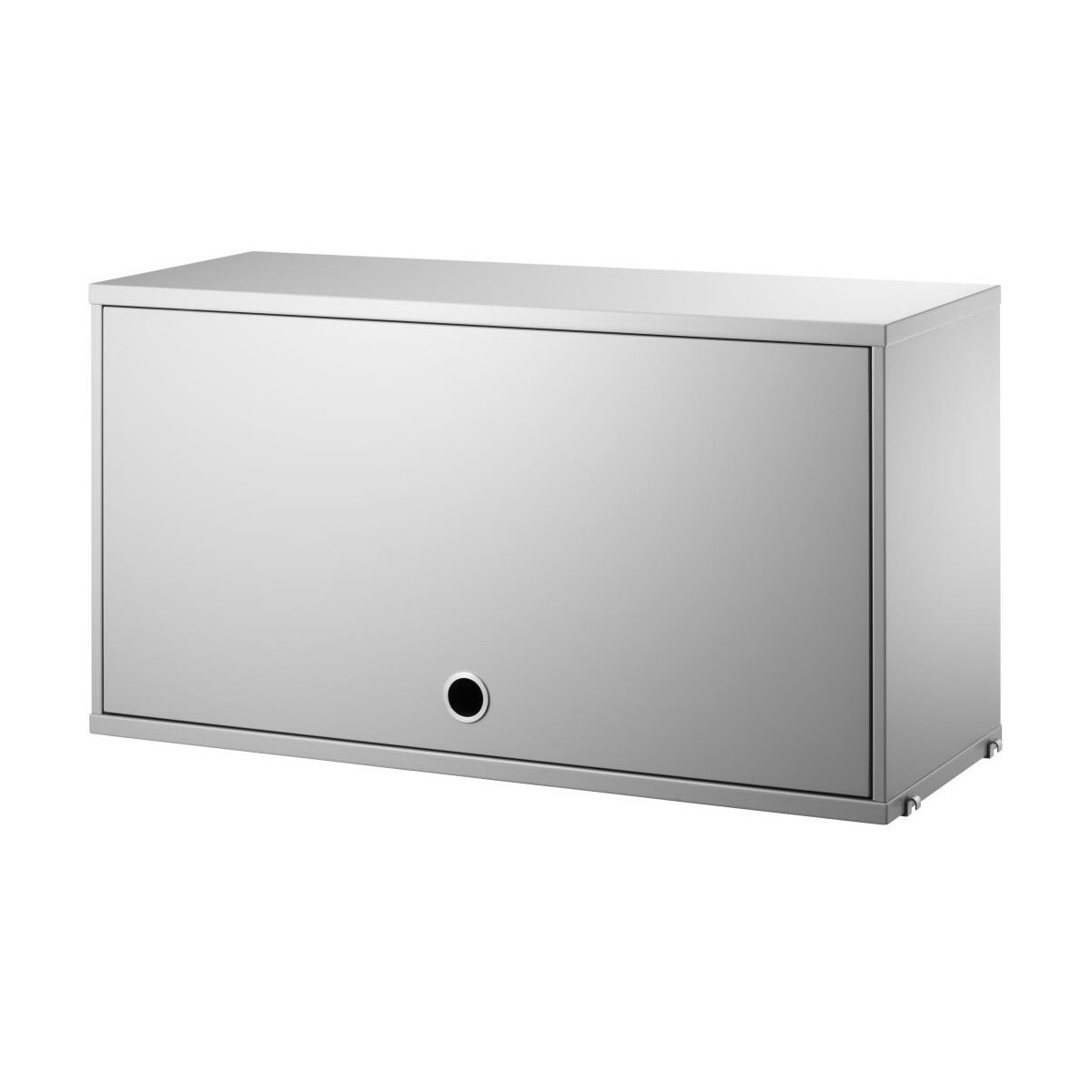 Cabinet flip door - grey - W78xD30xH42 cm