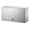 Cabinet flip door - grey - W78xD30xH42 cm