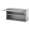 Cabinet flip door - grey - W78xD30xH42 cm