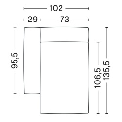 S8162 – Mags Soft - canapé modulable HAY