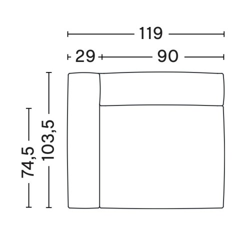 S1962 – Mags Soft - HAY modular sofa