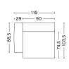 S1964 – Mags Soft Low - HAY modular sofa - HAY