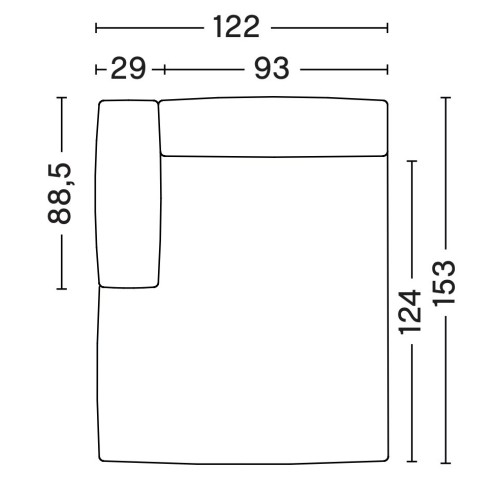 S7264 – Mags Soft Low - canapé modulable HAY - HAY