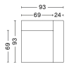 1861 – Mags / Mags Low Armrest - canapé modulable HAY