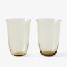 2 Glasses Collect 400ml Amber – SC61 - &Tradition