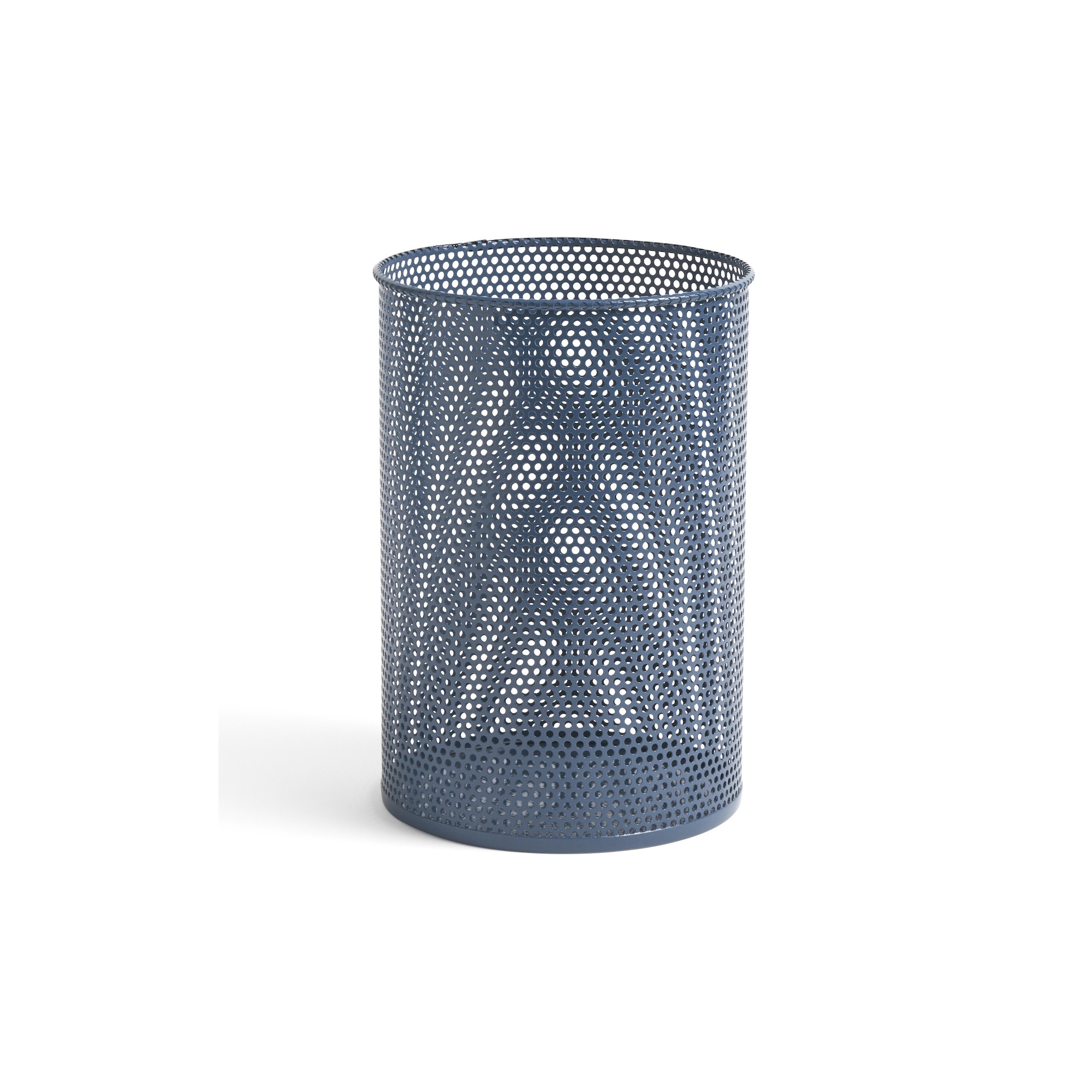 H37 x Ø25 cm - Bleu Pétrole - Perforated Bin M - HAY