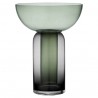 Torus Vase - L - Black/Forest