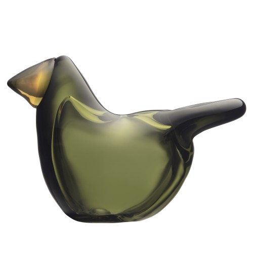 ÉPUISÉ Gobe-mouche vert mousse-cuivre - Oiseau Toikka - 1057699 - Iittala