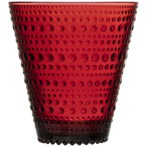 2 x verres 30cl  Kastehelmi cranberry - 1020849 - Iittala