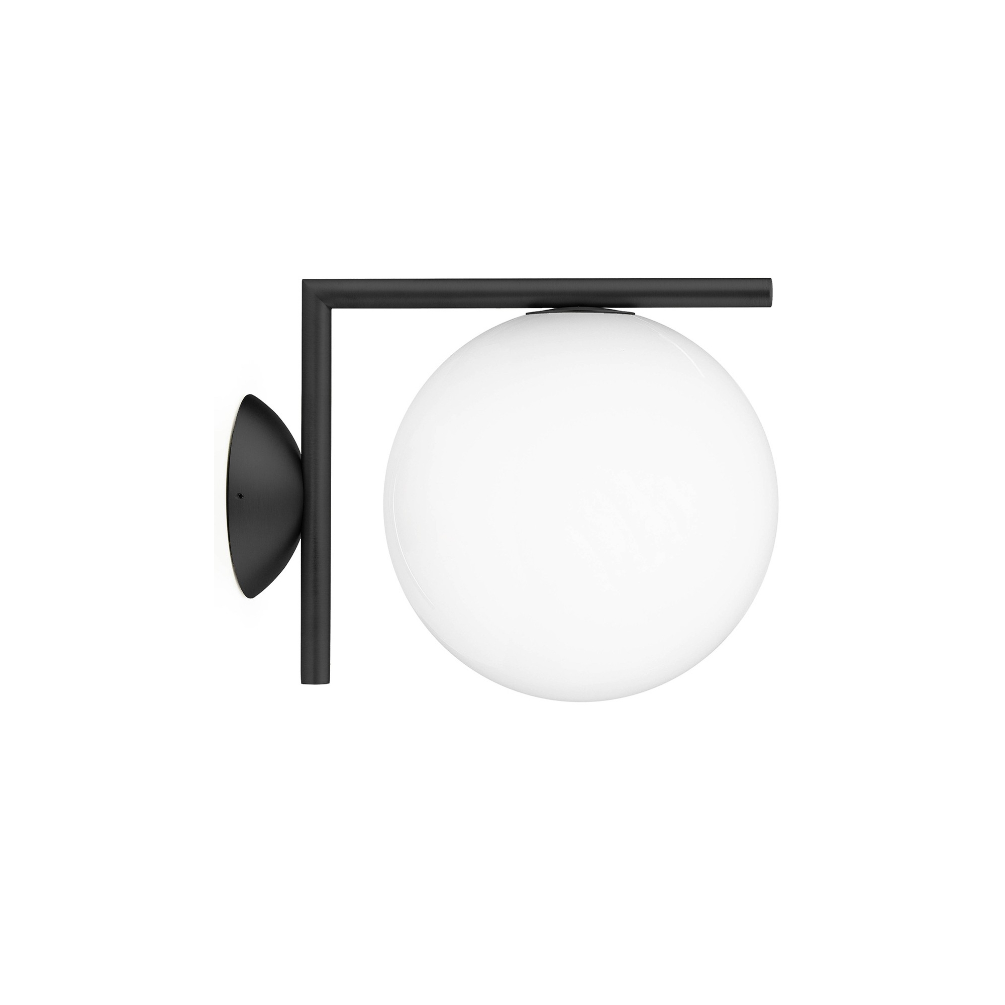 black - F012H00C030 - IC Outdoor W1 wall lamp - Flos