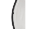 dark chrome - miroir Pond XL (H94 x 86 cm) - Ferm Living