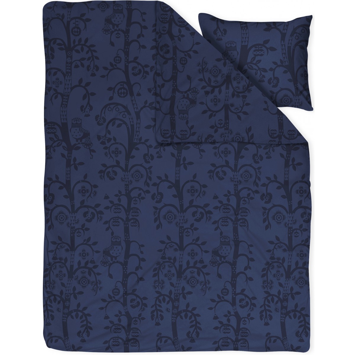 duvet cover set - blue - Taika - 1056770