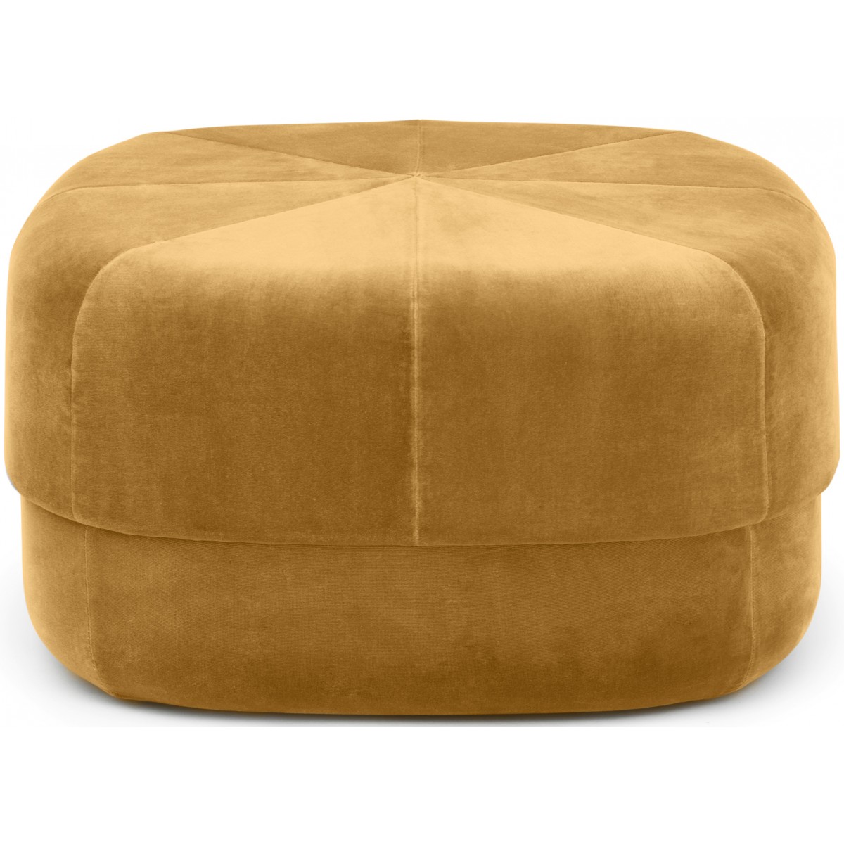 large - yellow - Circus pouf - 601084 - Normann Copenhagen