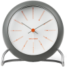 Bankers alarm clock - marble grey - Arne Jacobsen