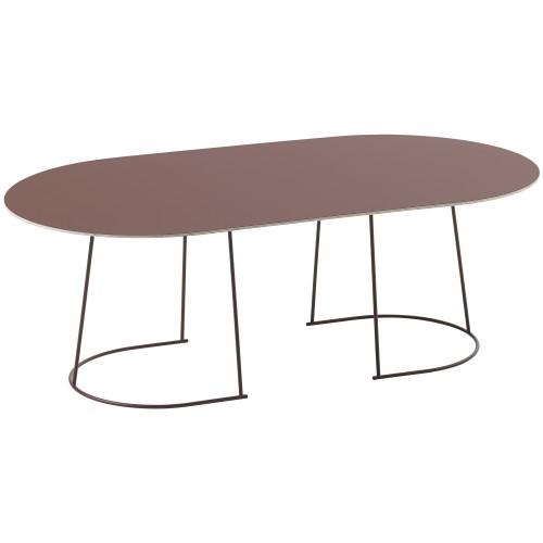 L - plum - Airy table - Muuto