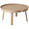 chêne – L – Table Around - Muuto