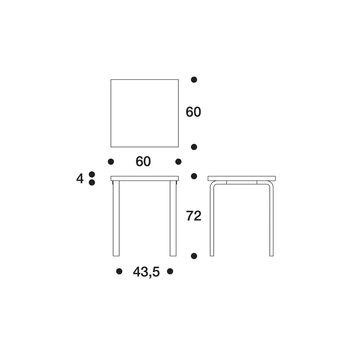 80C Table - Artek