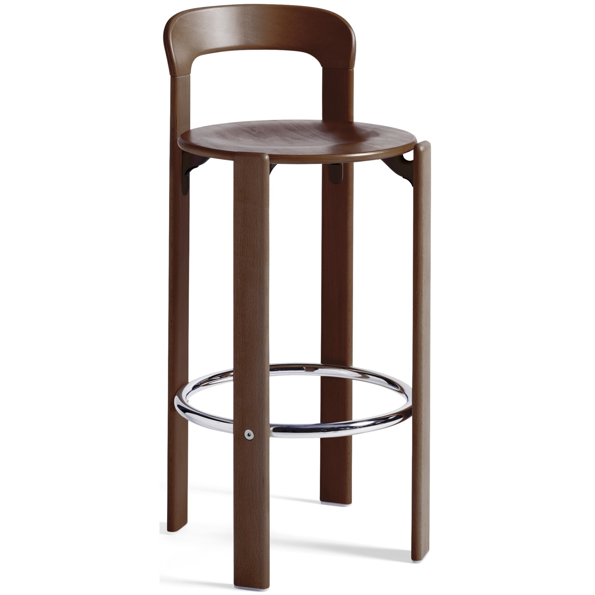 Tabouret de bar REY – Marron Umber - HAY