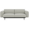 Clay 12 / black – In Situ 2-seater sofa / configuration 1 – 198 x 107 cm - Muuto