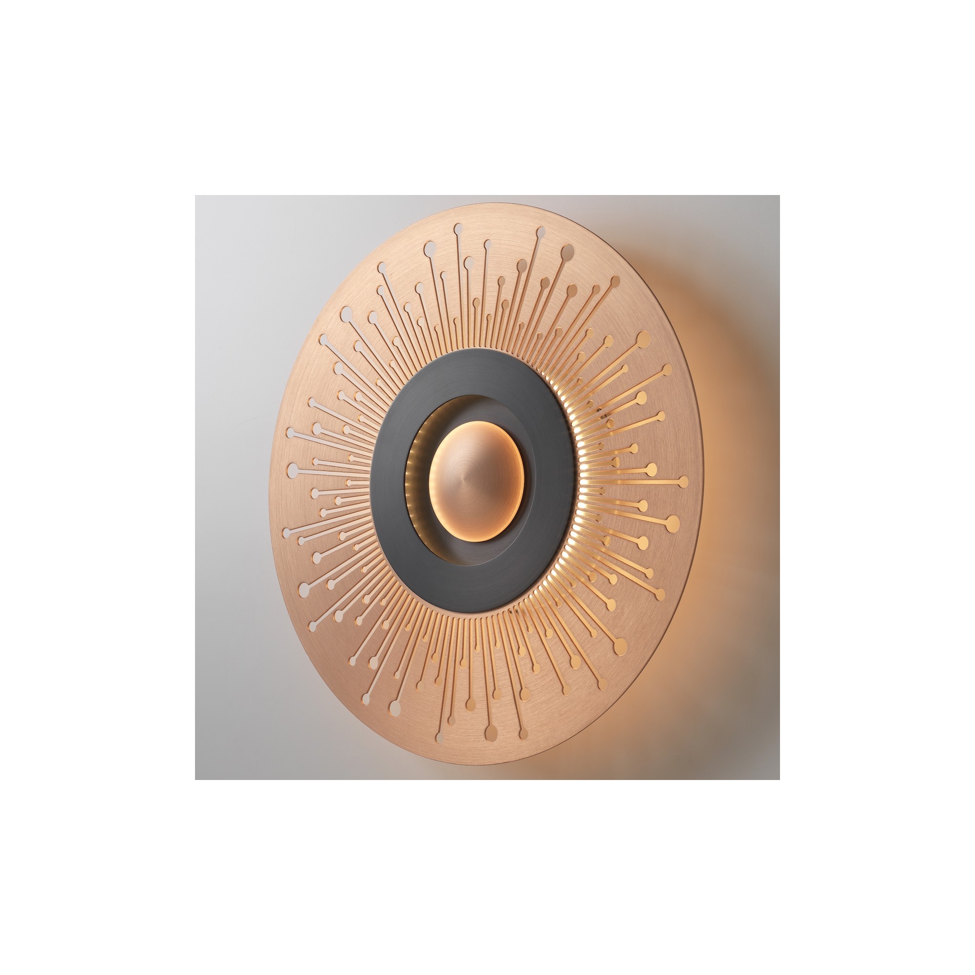 Ø44cm - cuivre - Earth Sun - applique / plafonnier - CVL Luminaires