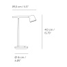 Tip table lamp – Grey - Muuto