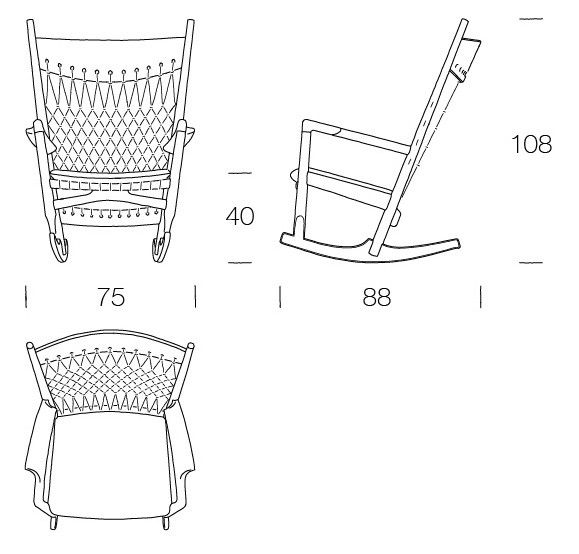 Pp124 2025 rocking chair