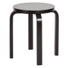 black / black - Stool E60 - Artek