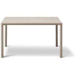 soaped oak – 75 x 75 cm – Piloti 6720 coffee table - Fredericia