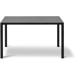 black lacquered oak – 75 x 75 cm – Piloti 6720 coffee table - Fredericia