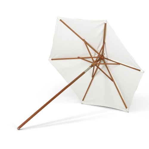 Messina Umbrella Ø210 white - reclining - Skagerak by Fritz Hansen