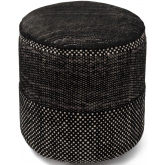 noir - pouf Tres Persian - Nanimarquina