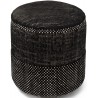 black - Tres Persian pouf - Nanimarquina