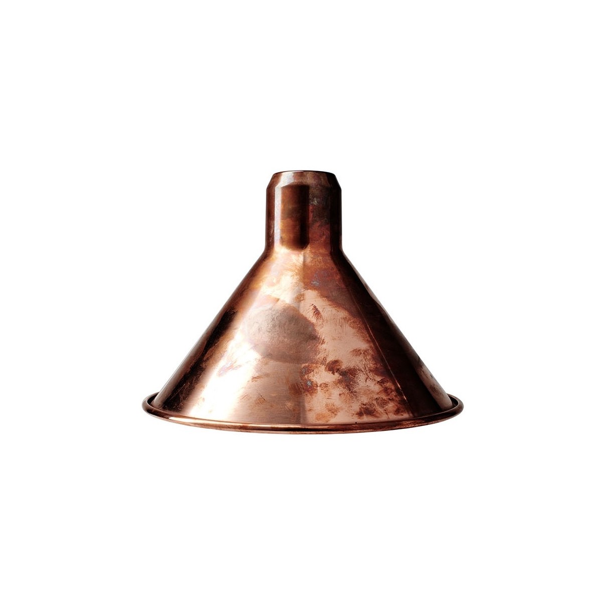 raw copper / copper inside conic XL - shade