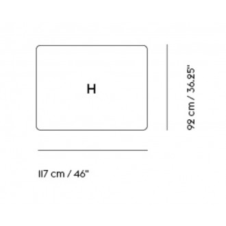 Module H (ottoman) - Connect